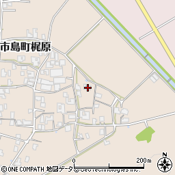 兵庫県丹波市市島町梶原785周辺の地図