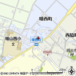 愛知県瀬戸市幡西町105周辺の地図