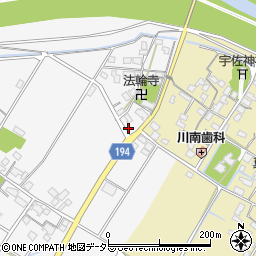 滋賀県東近江市阿弥陀堂町237周辺の地図