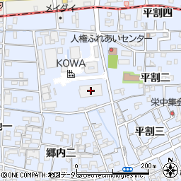 愛知県あま市西今宿平割一22周辺の地図