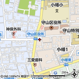 名古屋市守山・名東ケアマネージメントセンター周辺の地図