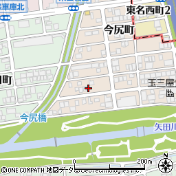 愛知県名古屋市守山区今尻町224周辺の地図