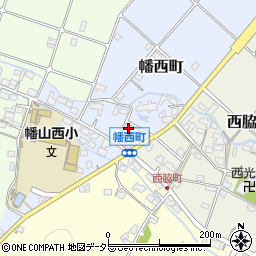 愛知県瀬戸市幡西町104周辺の地図