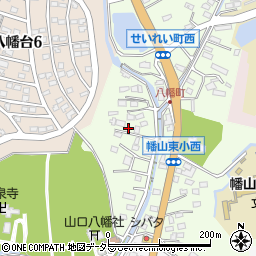 愛知県瀬戸市八幡町87周辺の地図