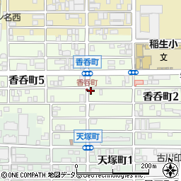 柴田・生花店周辺の地図