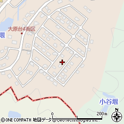 千葉県いすみ市大原台412-11周辺の地図