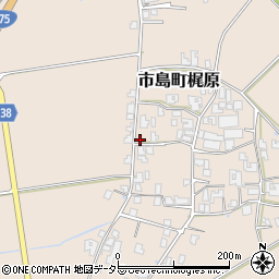 兵庫県丹波市市島町梶原887周辺の地図