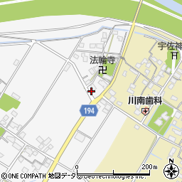 滋賀県東近江市阿弥陀堂町236周辺の地図