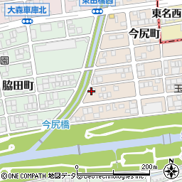 愛知県名古屋市守山区今尻町203周辺の地図