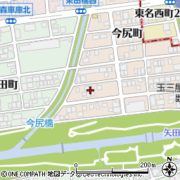愛知県名古屋市守山区今尻町207周辺の地図