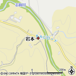 千葉県富津市岩本635周辺の地図