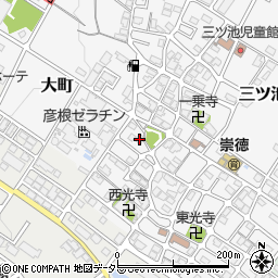 滋賀県犬上郡豊郷町大町291周辺の地図
