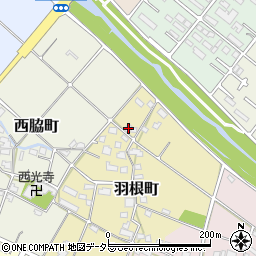 愛知県瀬戸市羽根町8周辺の地図