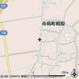 兵庫県丹波市市島町梶原920周辺の地図