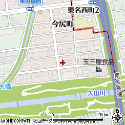 愛知県名古屋市守山区今尻町1608周辺の地図