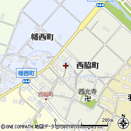 愛知県瀬戸市西脇町122周辺の地図