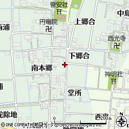 愛知県あま市蜂須賀南本郷873周辺の地図