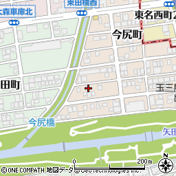 愛知県名古屋市守山区今尻町206周辺の地図