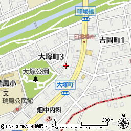 沖田健治行政書士法務事務所周辺の地図
