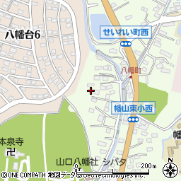 愛知県瀬戸市八幡町86周辺の地図