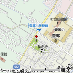 滋賀県犬上郡豊郷町石畑497周辺の地図