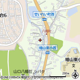 愛知県瀬戸市八幡町99周辺の地図