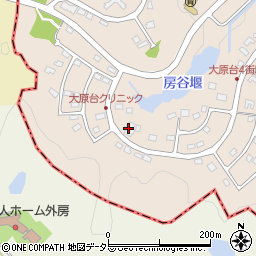 千葉県いすみ市大原台424-4周辺の地図