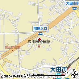 三菱自動車サテライトショップ大田周辺の地図