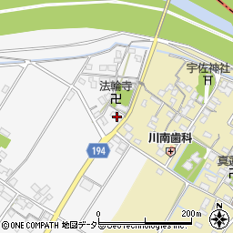滋賀県東近江市阿弥陀堂町238周辺の地図