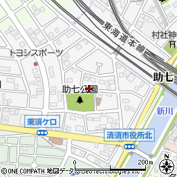 〒452-0903 愛知県清須市助七２丁目の地図