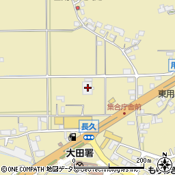 ＪＡしまね石見銀山ホームヘルパーステーション周辺の地図