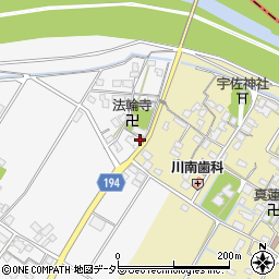 滋賀県東近江市阿弥陀堂町241周辺の地図