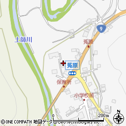 福知山市立菟原保育園周辺の地図