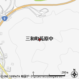 京都府福知山市三和町菟原中周辺の地図