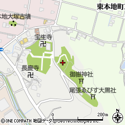 愛知県瀬戸市駒前町周辺の地図