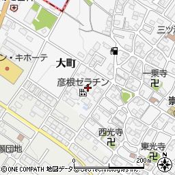 滋賀県犬上郡豊郷町大町307周辺の地図
