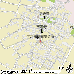 滋賀県犬上郡甲良町下之郷1604周辺の地図
