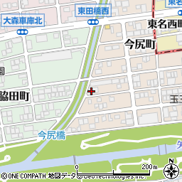 愛知県名古屋市守山区今尻町301周辺の地図