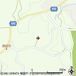愛知県豊田市東萩平町柿平周辺の地図