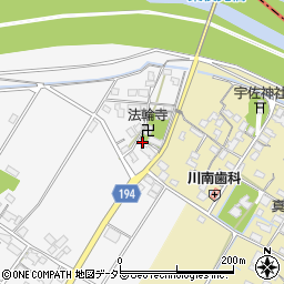 滋賀県東近江市阿弥陀堂町239周辺の地図