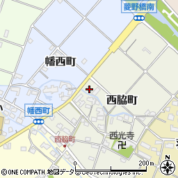 愛知県瀬戸市西脇町76周辺の地図