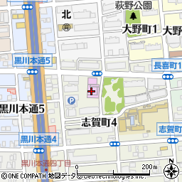 名古屋市北文化小劇場周辺の地図