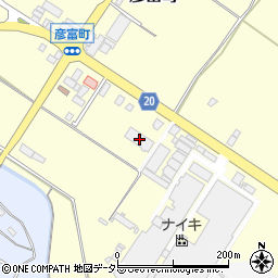 滋賀県彦根市彦富町867周辺の地図