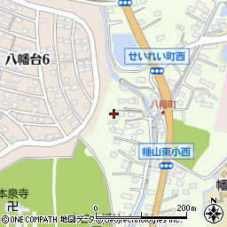 愛知県瀬戸市八幡町113周辺の地図