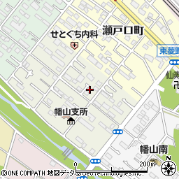 愛知県瀬戸市幡山町59-11周辺の地図
