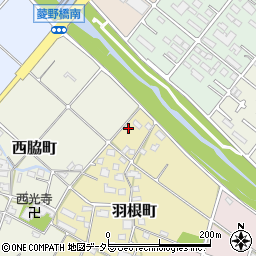 愛知県瀬戸市羽根町5周辺の地図
