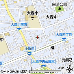 愛知県名古屋市守山区大森4丁目301周辺の地図