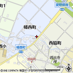 愛知県瀬戸市幡西町91周辺の地図