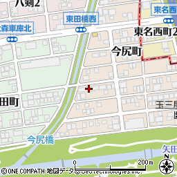 愛知県名古屋市守山区今尻町302周辺の地図