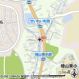 愛知県瀬戸市八幡町214周辺の地図